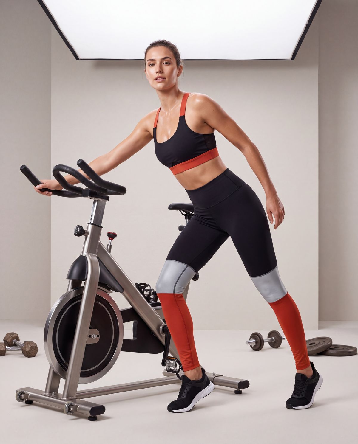 Activewear on model 3