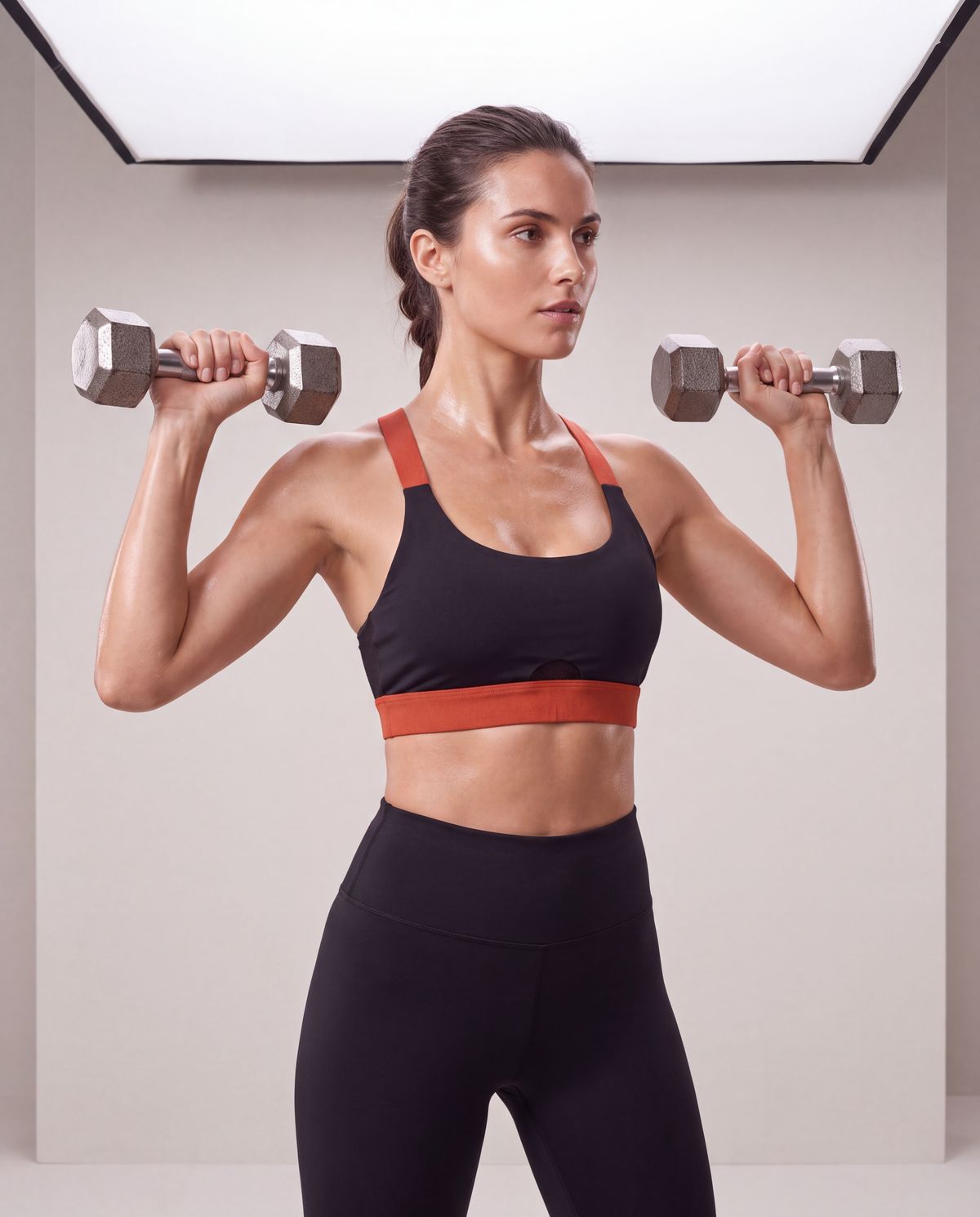 Activewear on model 4