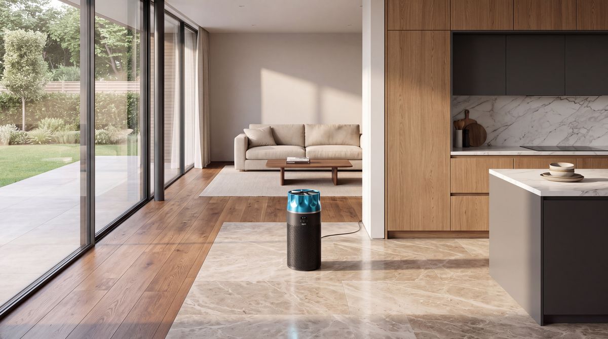 Air purifier in a room 4